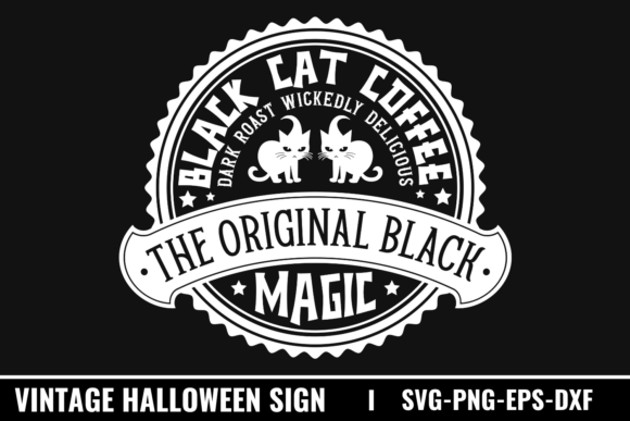 Black Cat Coffee Dark Roast Wickedly Del